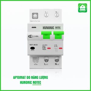 Aptomat Đo Năng Lượng Hunonic Notec