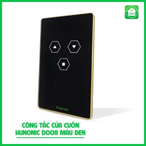 Công Tắc Cửa Cuốn Thông Minh HUNONIC DOOR  Màu Đen