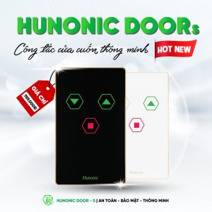 Công Tắc Cửa Cuốn Hunonic Door S – Phiên Bản Mới 2024