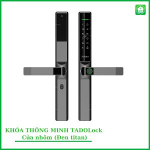 KHÓA THÔNG MINH TADOLock Cửa nhôm (Đen titan)